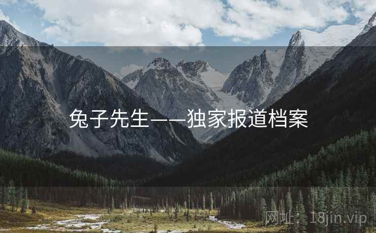 兔子先生——独家报道档案 兔子先生——独家报道档案
